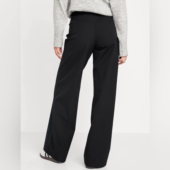 NWOT! Black High-Waisted Pull-On Pixie Wide-Leg Pants for Women - Multiple🧡 - Picture 3 of 16